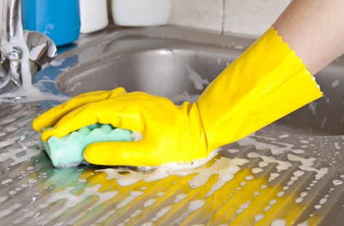 Eco-friendly cleaning products used by Fresh Cleaners.