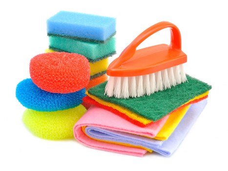 Satisfied customers with freshly cleaned carpets